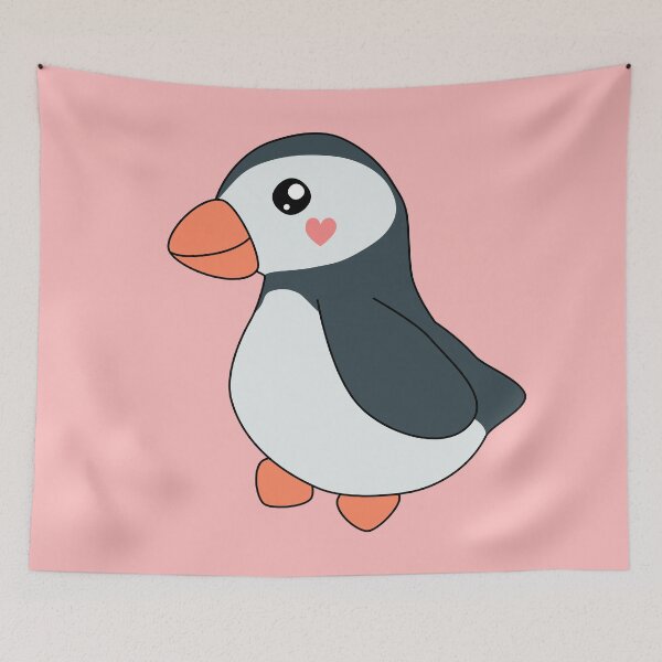 Item preview, Cute Kawaii Puffin designed and sold by cashewdays.