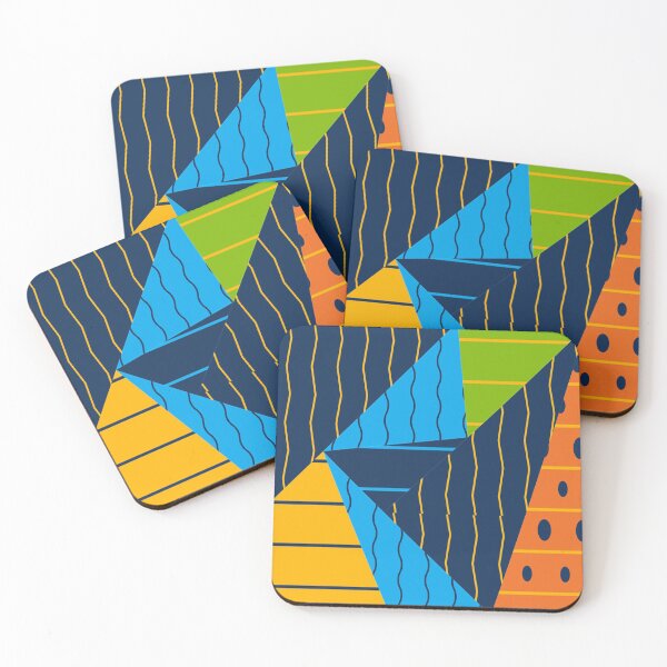 Item preview, Triangles couleurs magnifiques designed and sold by luisulan.