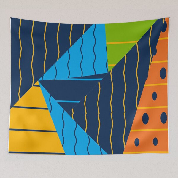 Item preview, Triangles couleurs magnifiques designed and sold by luisulan.