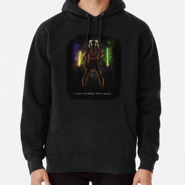 Vista previa del artículo con la obra «Ahsoka Tano - "Puedo manejar cualquier cosa"», diseñado y vendido por BlueDeja.