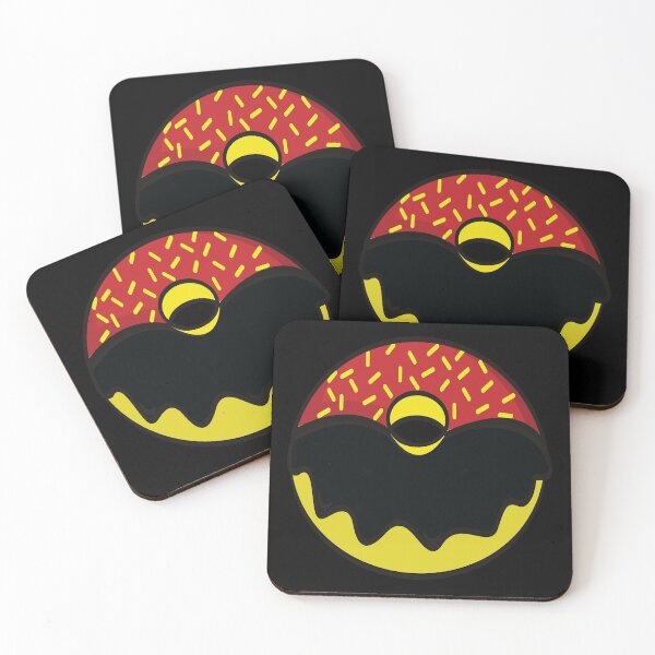 Item preview, Aboriginal flag donut designed and sold by Donutlovers.
