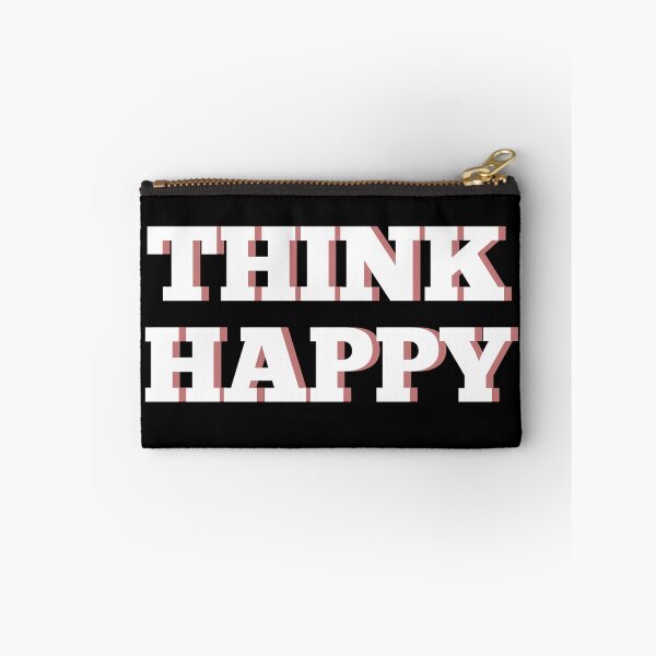 Item preview, Think Happy Typography Text designed and sold by Trisha Banlasan.