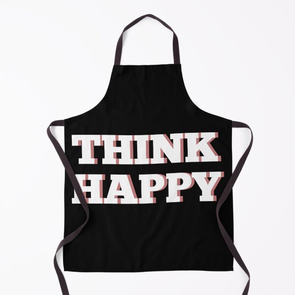 Item preview, Think Happy Typography Text designed and sold by Trisha Banlasan.