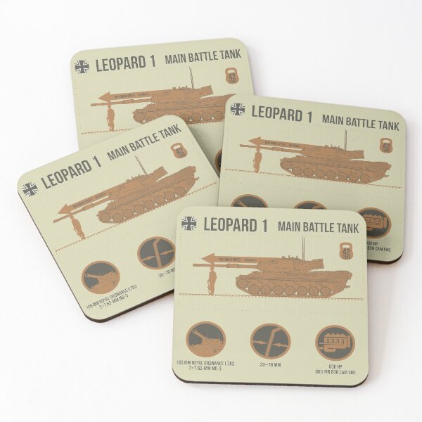 Item preview, Infographic Leopard 1 designed and sold by FAawRay.