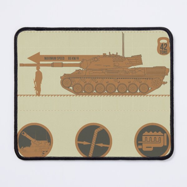 Item preview, Infographic Leopard 1 designed and sold by FAawRay.