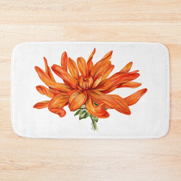 Item preview, Orange dahlia designed and sold by PetitMartin.