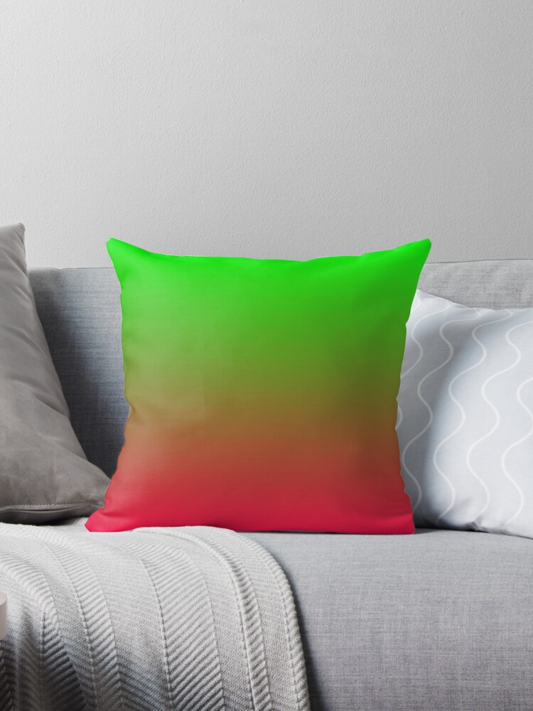 Neon pink sale pillow