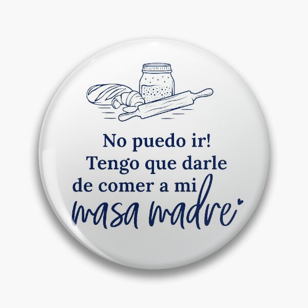 Item preview, Masa Madre - Funny Quote in Spanish - Homemade Sourdough Starter designed and sold by CarolinaReina.