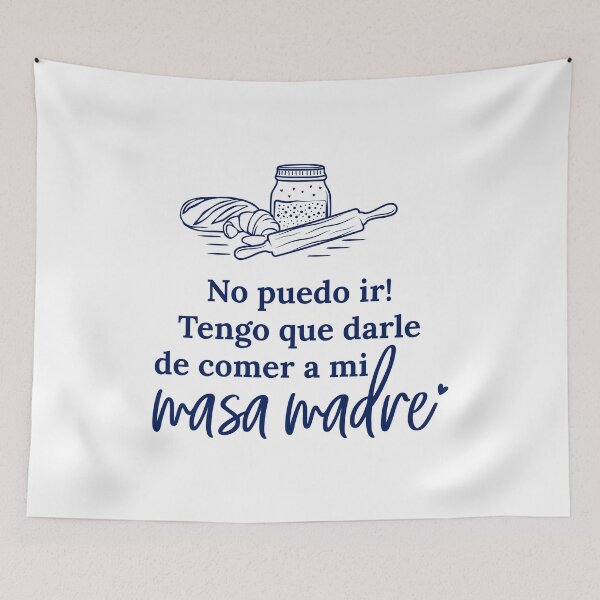 Item preview, Masa Madre - Funny Quote in Spanish - Homemade Sourdough Starter designed and sold by CarolinaReina.