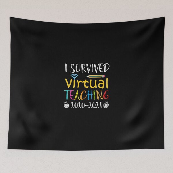 Item preview, Funny Iurvived Virtual Teaching 2021 Virtual Teaching designed and sold by HamzashiTrre.