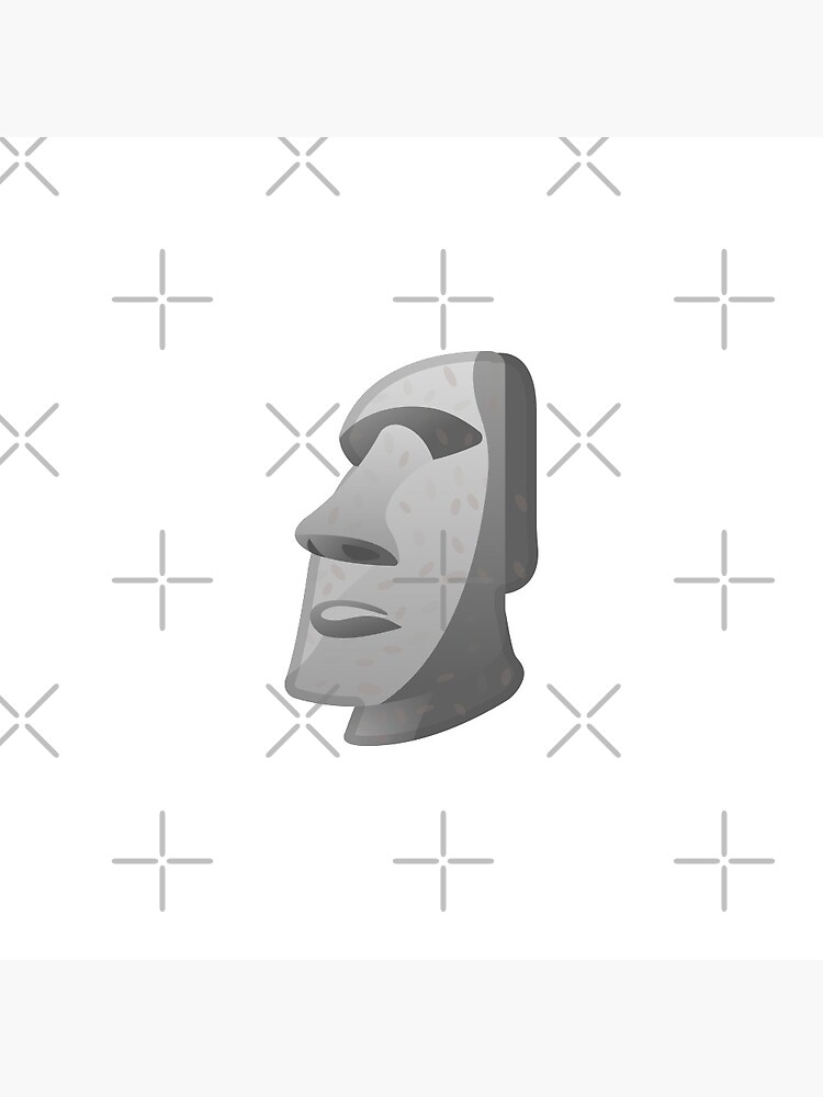 Moai - Moyai Emoji - Pin