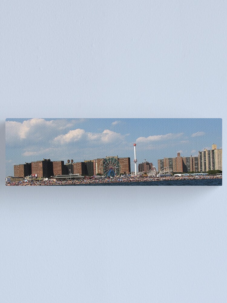 Alternate view of Coney Island Beach 2 Canvas Print