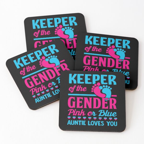 Item preview, Keeper of the Gender Auntie - Gender Reveal Party designed and sold by GypsyKasprak.