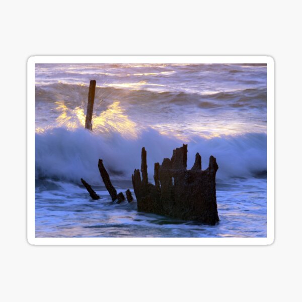 Fiery Sea Sticker