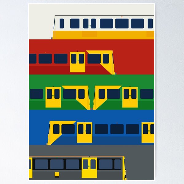 Item preview, Colours of the Metro designed and sold by CarefulCharlie.