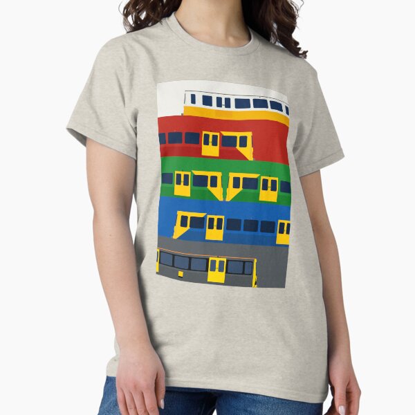 Vista previa del artículo con la obra «Colores del Metro», diseñado y vendido por Charlie Care.