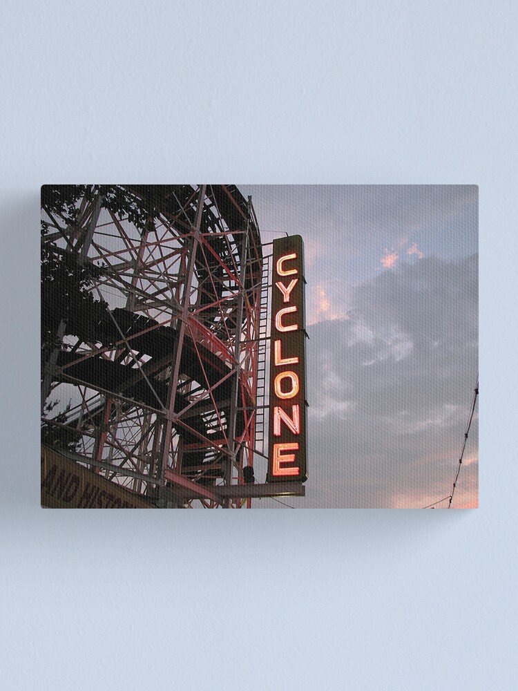 Alternate view of The Cyclone Canvas Print