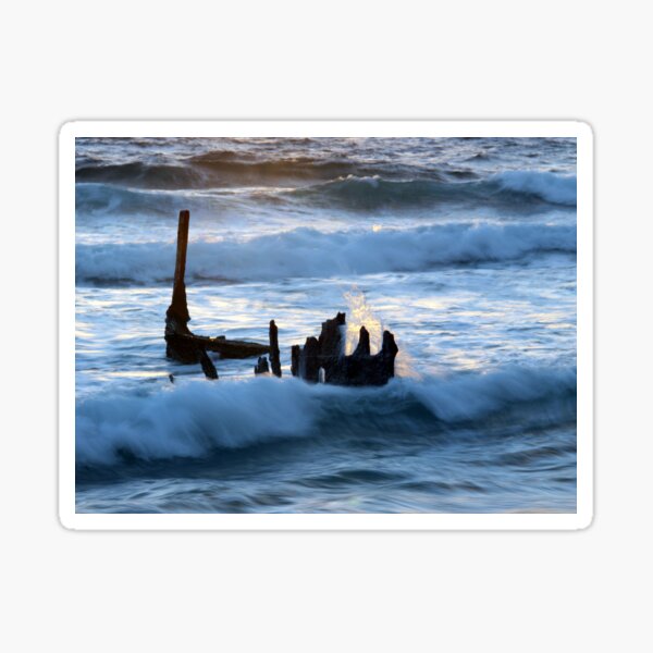 Fiery Sea 2 Sticker