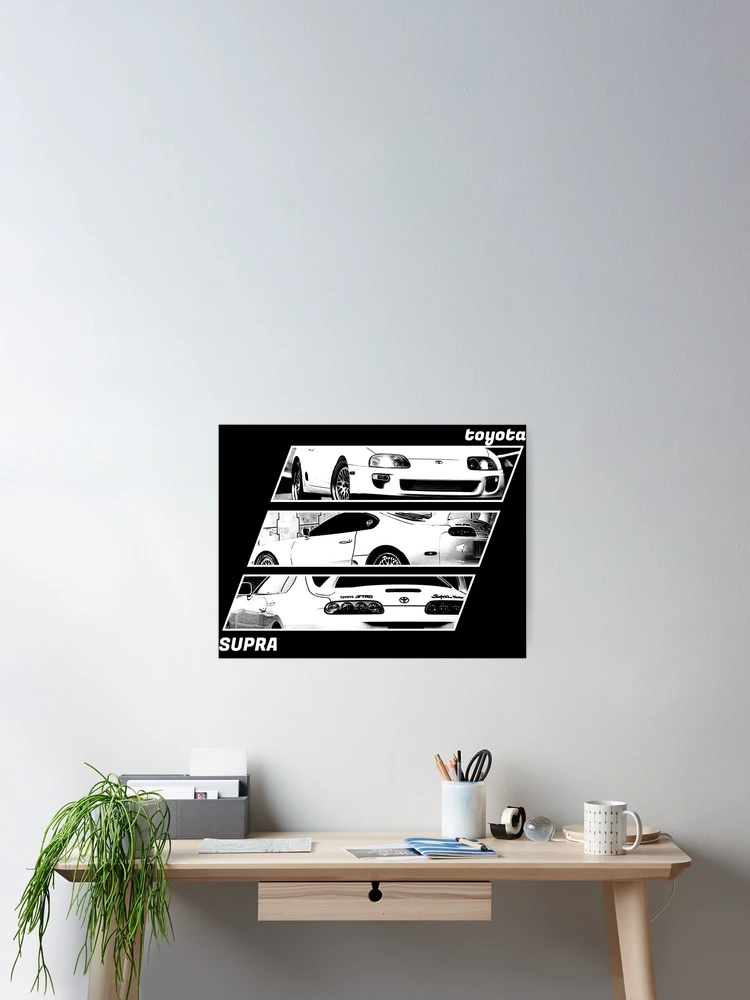 TOYOTA SUPRA MK4 Black 'N White Archive 2 (Black Version