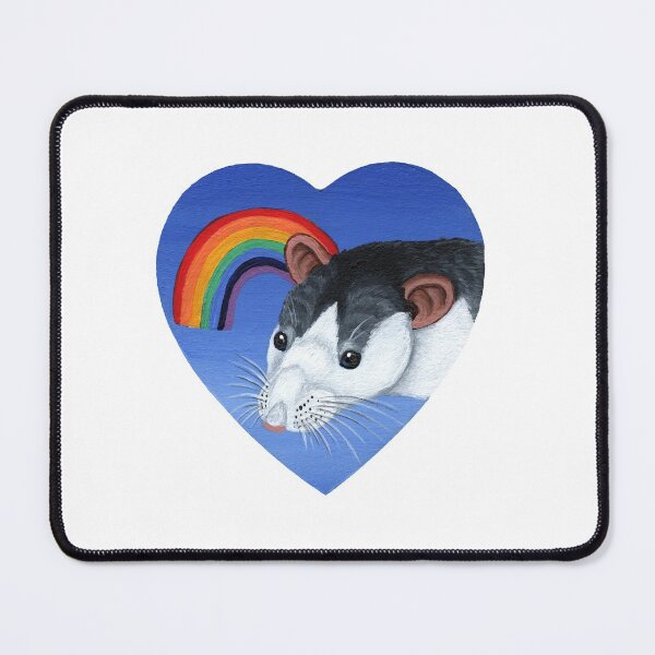 Item preview, Rainbow Roan Rat designed and sold by WolfySilver.