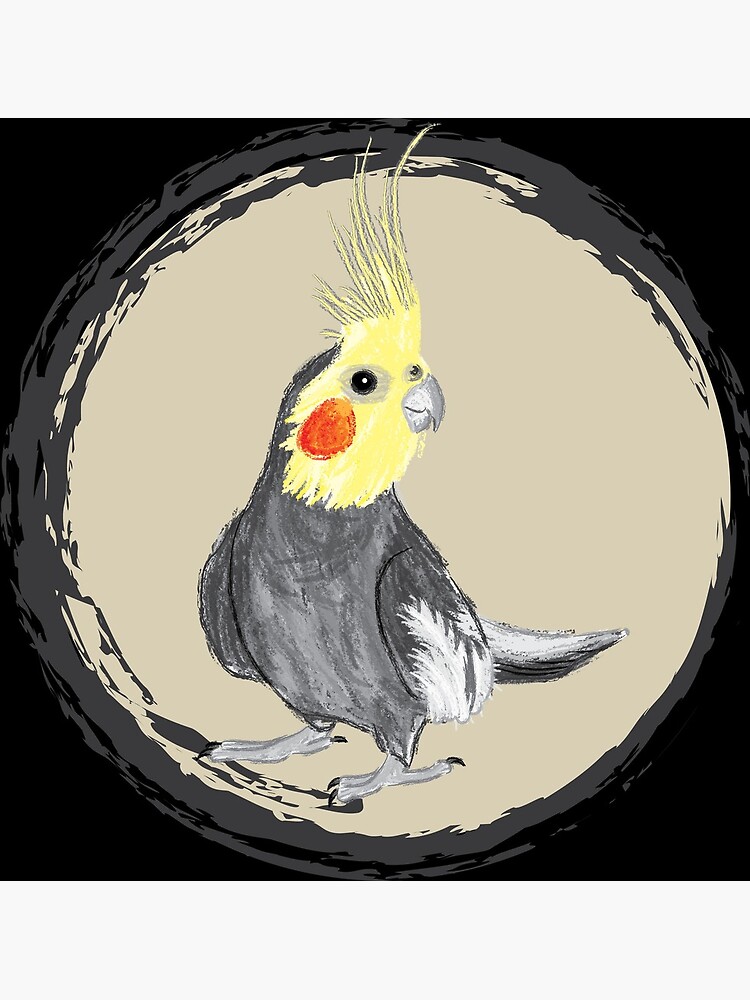 Nice Artwork Showing A Cockatiel Ii Poster For Sale By Jdhegemann Redbubble 1500