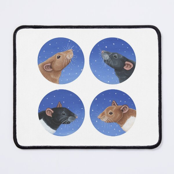 Item preview, Christmas Rat Designs designed and sold by WolfySilver.