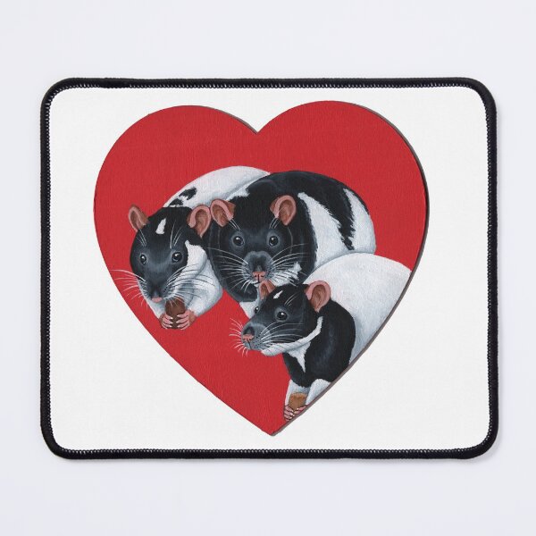 Item preview, Heart Rats designed and sold by WolfySilver.