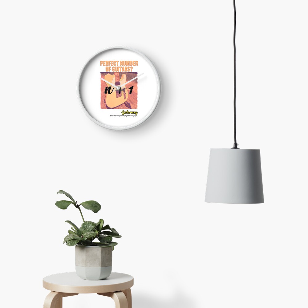 Item preview, Clock designed and sold by Guitarmony.