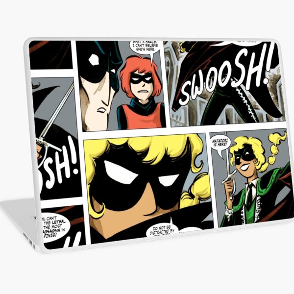 Bandette - Matadori Is Here! Laptop Skin