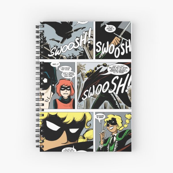 Bandette - Matadori Is Here! Spiral Notebook