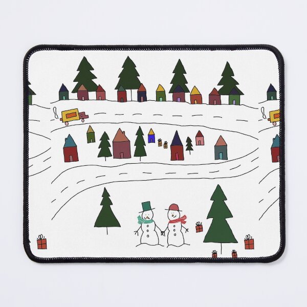 Item preview, Colourful Christmas Illustration designed and sold by smolwoo.