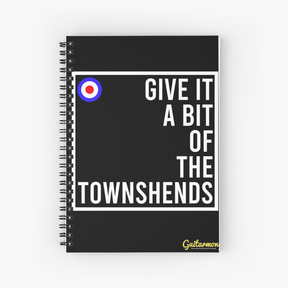 Item preview, Spiral Notebook designed and sold by Guitarmony.
