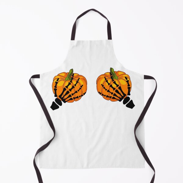 Item preview, Pumpkin Skeleton boob hands designed and sold by Melin-aRT.