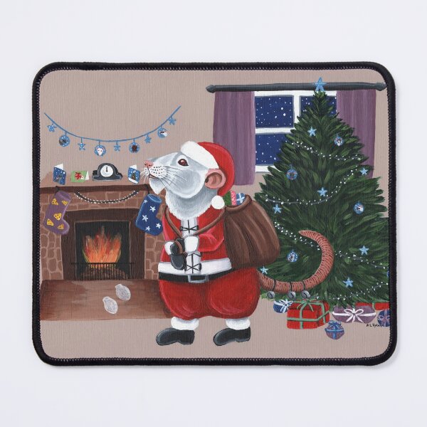 Item preview, Santa Rat designed and sold by WolfySilver.