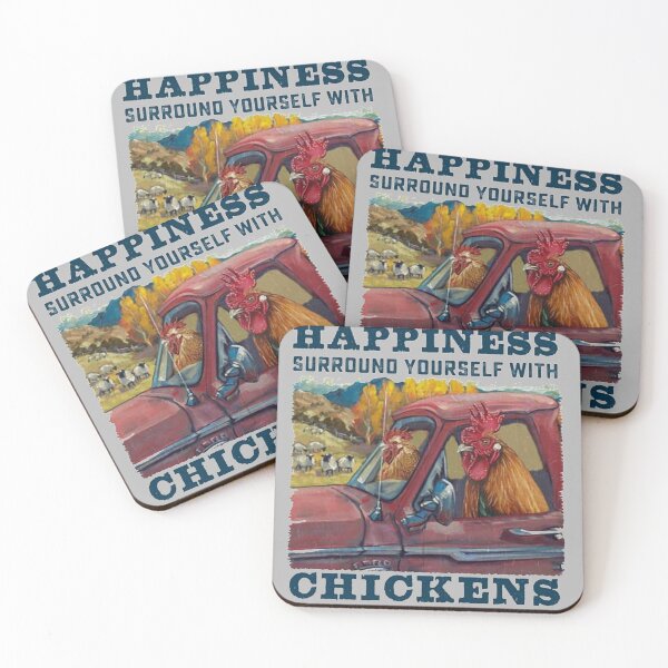 Item preview,   i found the key to happiness surround yourself with chickens designed and sold by Bilal122.