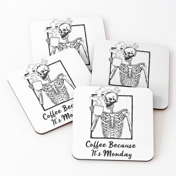 Item preview, Coffee Because It's Monday designed and sold by SimpAndDesign.