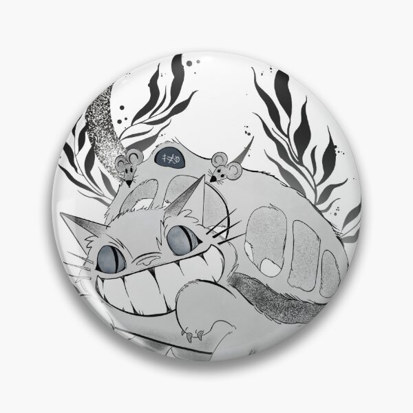 Item preview, Cat moon flowers designed and sold by KalikaGraphisme.