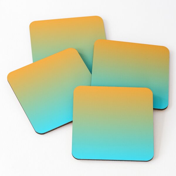 Item preview, Neon Orange & Blue Gradient designed and sold by Moonshine Paradise.