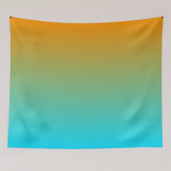 Item preview, Neon Orange & Blue Gradient designed and sold by Moonshine Paradise.