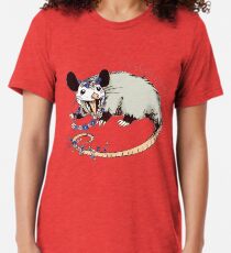 Daisy Chain Opossum Possum Yaaaas! Tri-blend T-Shirt