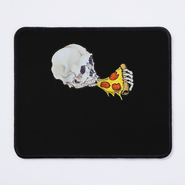 Item preview, Skeleton Eating Pizza Funny Baseball designed and sold by ZaruckiJami.