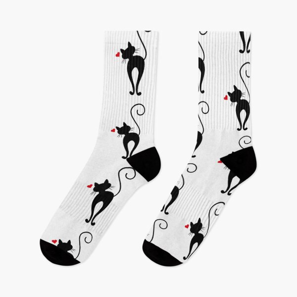 Item preview, Black cat love Heart Funny designed and sold by SuyogDesign.