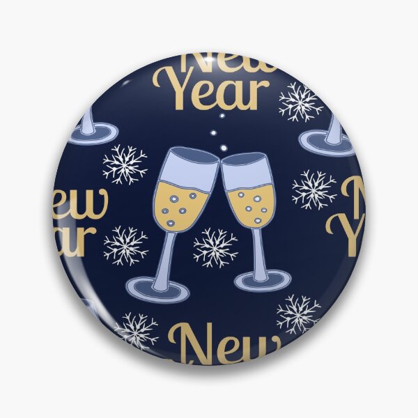 Item preview, christmas eve with wine and new year Pattern designed and sold by CRAZY-T.