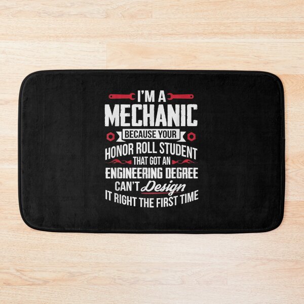 Item preview, Funny Im A Mechanic Because Your Honor Rolltudent designed and sold by DinashiCorne.
