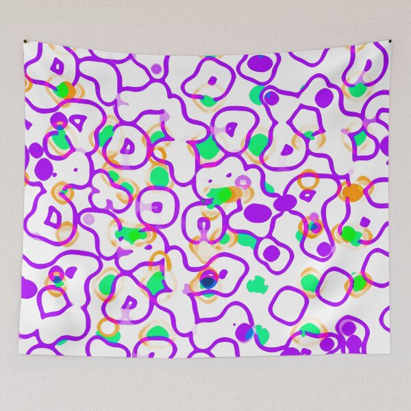 Item preview, Crypto graphic fauna development - abstract pattern designed and sold by Xdelacra.