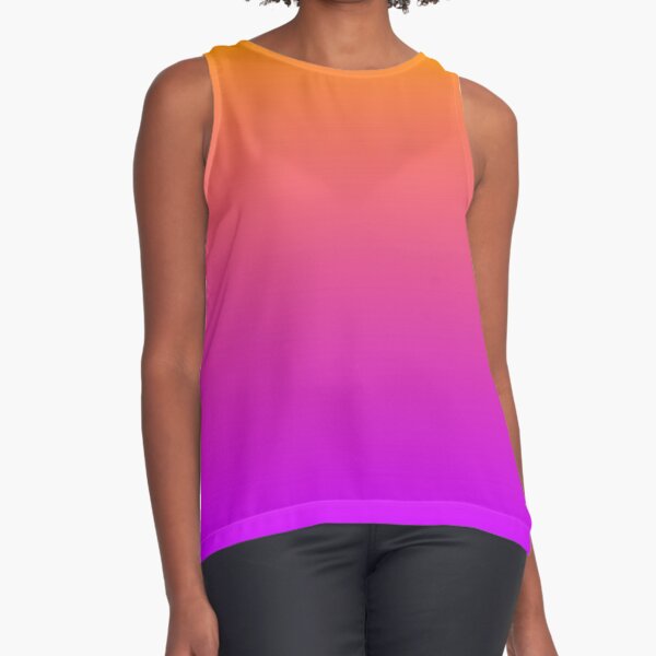 Orange and Purple Gradient Graphic T-Shirt for Sale by dumbtree