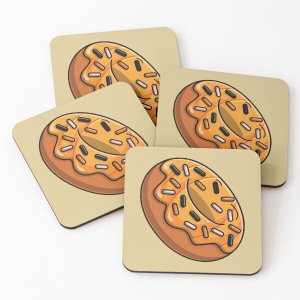 Item preview, Orange halloween donut designed and sold by Donutlovers.