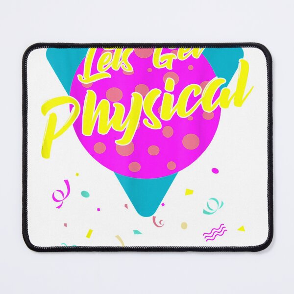 Item preview, Lets Get Physical Workout Gym Totally Rad 80S designed and sold by MasonshiNoor.