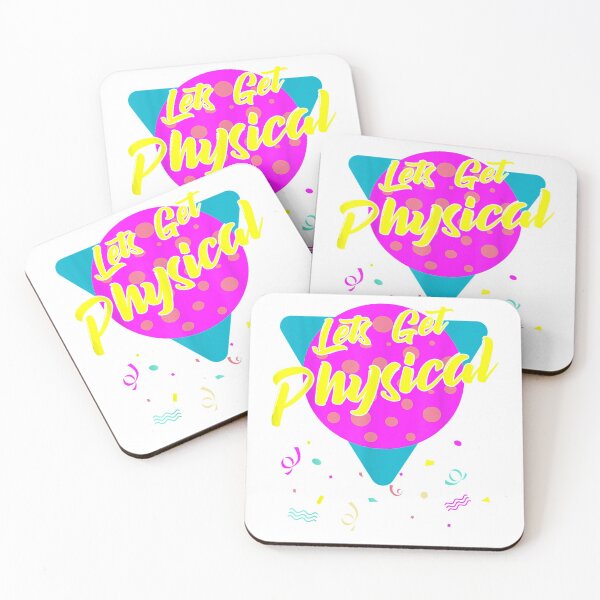 Item preview, Lets Get Physical Workout Gym Totally Rad 80S designed and sold by MasonshiNoor.