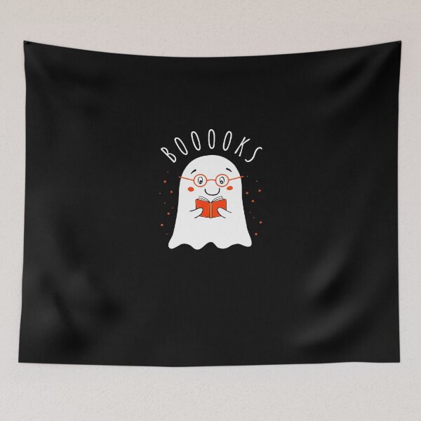 Item preview, Halloween Teacher Librarian Books Reading Ghost Pun BOOOOKS designed and sold by MOSESSECURITY.